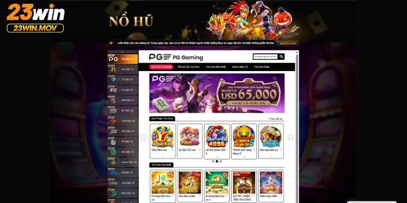 Nổ hũ liên tục cùng 23WIN