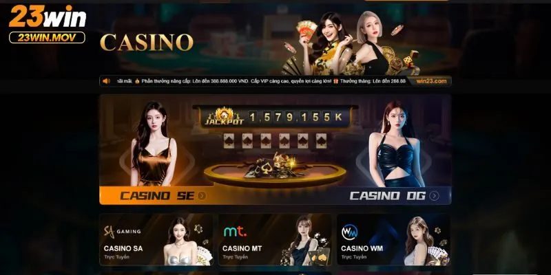Trải nghiệm livestream casino cùng sòng bạc đẳng cấp quốc tế